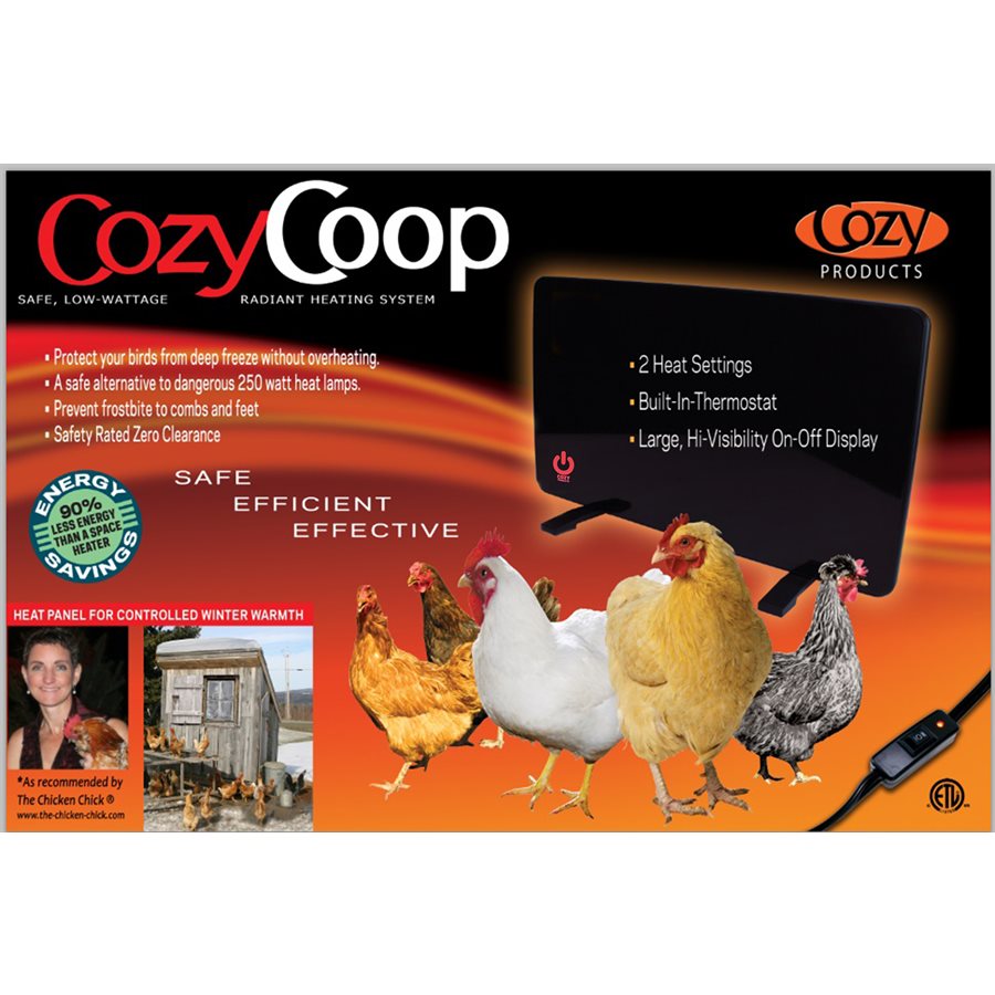Cozy Coop Heated panel for poultry