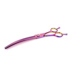 Curved thinner purple 66 tooth 7''