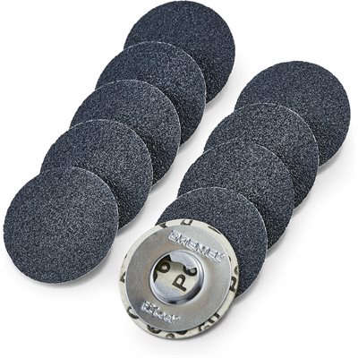 Disques abrasifs pour Dremel paquet de 10