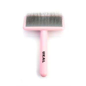 Pink Economy soft pin slicker brush