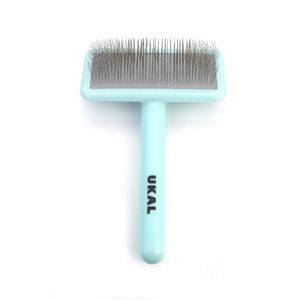 Economy Mint green soft pin slicker brush