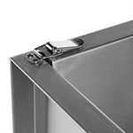 Bain de toilettage Waggz électrique noir 50" - poignée de verrouillage