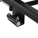 Bain de toilettage Waggz électrique noir 50" - poignée de verrouillage