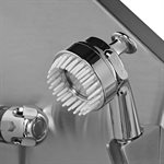 Bain de toilettage Waggz électrique noir 50" - poignée de verrouillage