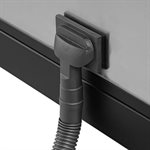 Bain de toilettage Waggz électrique noir 50" - poignée de verrouillage