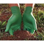 Gants Biodegradables Verts 4 MIL Medium Boite de 100