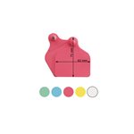 Ukalflex tag maxi+maxi nu bleu x20