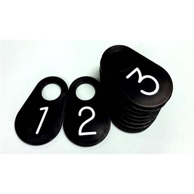 Tag Neck Black #7 Tag Neck Black #7