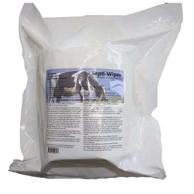 Recharge lavettes impregnées Septi-Wipes 1100x Recharge lavettes impregnées Septi-Wipes 1100x