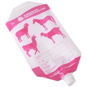Trusti - 1L Colostrum bag for lamb / kid / cria / foal