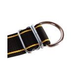 Collier taureau 7cm noir 1,70m