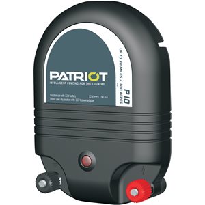 PATRIOT P10 Dual Energy Fence Charger 1 Joule