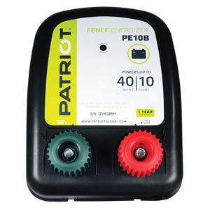 Patriot Battery Fence Energizer PE10B 0.30 joule