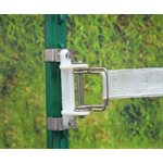 White T-Post Corner / End Strain ribbon