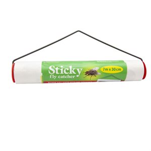 Bande attrape-mouche collante Sticky 7M x 30cm