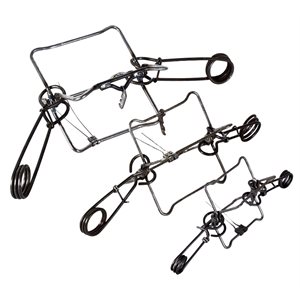 Piege en x de 13cm 2 ressorts