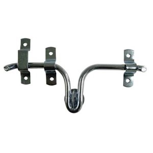 Verrou de porte d'écurie ou de barrière 10"