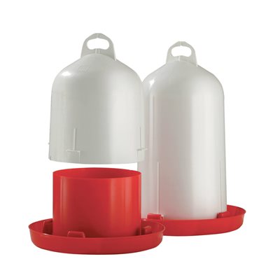 Abreuvoir volaille double cylindre 6L