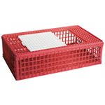 Cage transport volaille .h28cm long95cm larg58cm