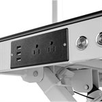 Waggz Charge - LED Grooming Table - White 929