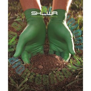 Gants Biodégradables Verts 4mil X-Small Boite de 100