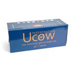 Calving Gloves Super-Sensitive 1.2 mil Orange Box 100